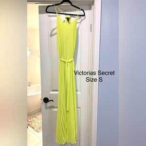 Neon yellow Victoria’s Secret dress